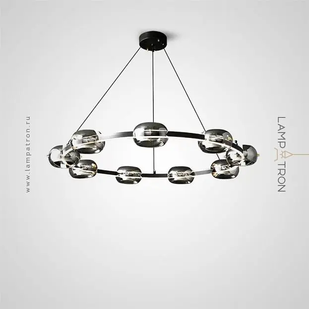 Кольцевые люстры и светильники DILAN RING Lampatron 8612-24007 Кольцевые люстры и светильники DILAN RING Lampatron 8612-24007