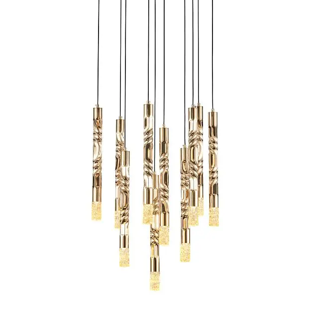Подвесной светильник Delight Collection OM2365-F10 gold Подвесной светильник Delight Collection OM2365-F10 gold
