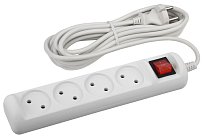 Розеточные блоки, удлинители ЭРА U-4s-5m-2x1