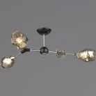 Потолочная люстра Reluce 04209-0.3-04 CH+BK