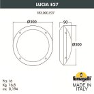 Уличное бра Fumagalli 1R3.000.000.AYE27BU1 Lucia