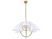 Подвесная люстра Newport 3928/С brass 3920