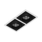Встраиваемый светодиодный светильник Ledron GIZA SQ2 White-Black