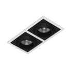 Встраиваемый светодиодный светильник Ledron GIZA SQ2 White-Black