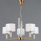 Подвесная люстра ILLUMICO IL0755-5PSQ-25 BRASS GENOA