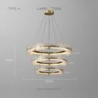 Кольцевые люстры и светильники SAMANTHA B Тип A. Combo S+M+L Lampatron 8488-23388