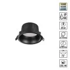 Светильник встраиваемый с переключателем цв. температуры IP44 LED 20W 220-240V 3000К\4000К\6000К Novotech 359554 CLARA