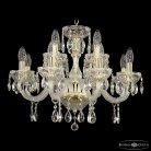 Люстра Bohemia Ivele Crystal  5417/8+4/195 G Clear/M-1G