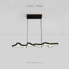 Реечный, рядный светильник OVERTON Цвет Латунь + Черный Lampatron 4128-10201