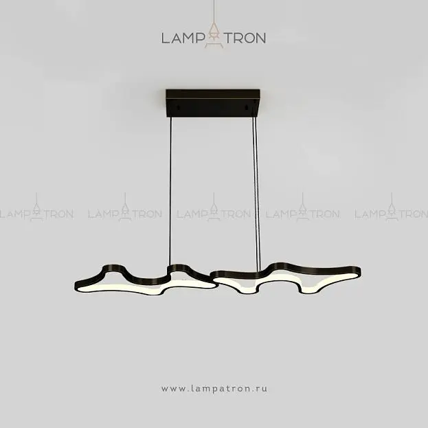 Реечный, рядный светильник OVERTON Цвет Латунь + Черный Lampatron 4128-10201 Реечный, рядный светильник OVERTON Цвет Латунь + Черный Lampatron 4128-10201