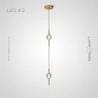 Подвесной светильник PARLY 2 лампы Lampatron parly-2 7662-21452