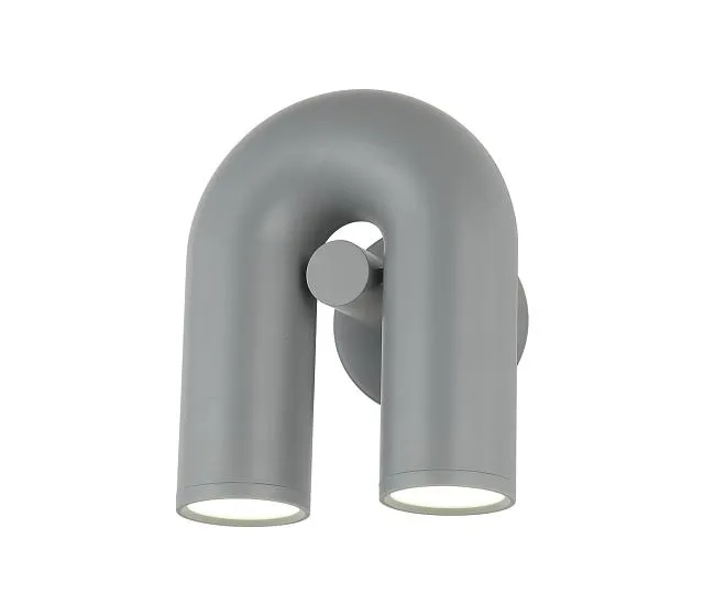 Бра серый Led 12W Kink Light 08465-1,16 Канти