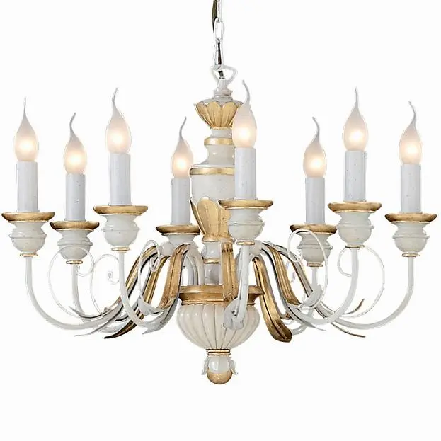 Подвесная люстра Ideal Lux 012872 FIRENZE SP8 BIANCO ANTICO Подвесная люстра Ideal Lux 012872 FIRENZE SP8 BIANCO ANTICO