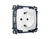 Комплект механизма электрической розетки OMEGA 2P+E Ambrella Volt MO107010 QUANT