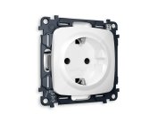 Комплект механизма электрической розетки OMEGA 2P+E Ambrella Volt MO107010 QUANT