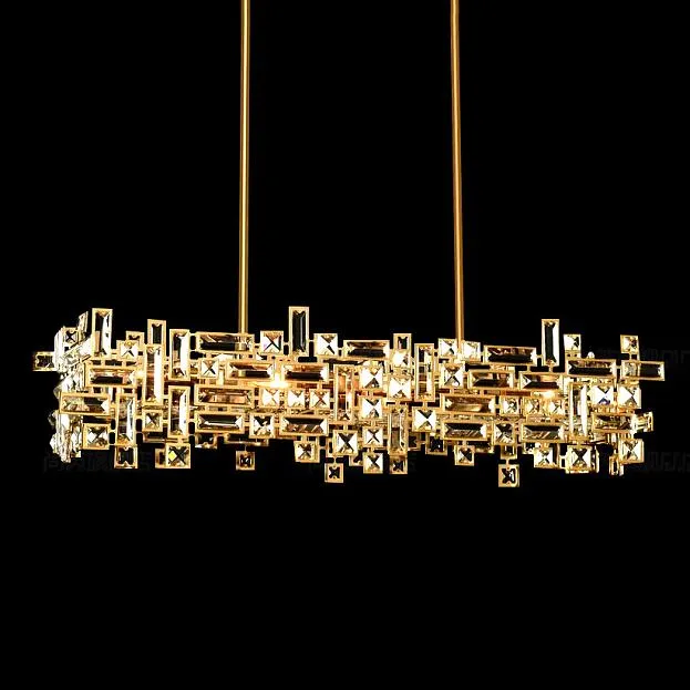 Реечный, рядный светильник MILLARD L120 Brass ImperiumLoft 239979-23 millard01