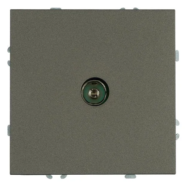 Розетка телевизионная 1-местная (механизм), 75 Ом, 5-862МГц, серия Эмили, антрацит, soft touch Stekker 49927 RST00-5108-09 Розетка телевизионная 1-местная (механизм), 75 Ом, 5-862МГц, серия Эмили, антрацит, soft touch Stekker 49927 RST00-5108-09