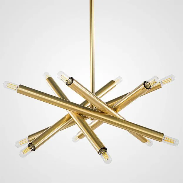 Люстра на штанге SPIKE D50 H65 ImperiumLoft 203553-26 SPIKE