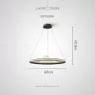 Кольцевые люстры и светильники OSMO Размер L Lampatron 8667-24218