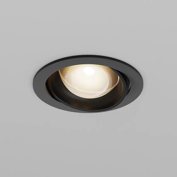 Встраиваемый светильник Technical Maytoni DL105-12W3K-B Lens Встраиваемый светильник Technical Maytoni DL105-12W3K-B Lens