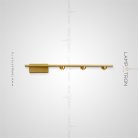 Бра ELENORA B Цвет Латунь Lampatron elenora-b-brass 6878-18835