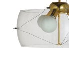 Подвесной светильник Lumina Deco LDP 6018-500 PR+F.GD Globo