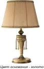 Интерьерная настольная лампа Kutek DOR-LG-1(Z/A) Dorato