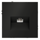 Розетка компьютерная встраиваемая  Voltum VLS060108 S70 RJ45 кат.6, (черный матовый)