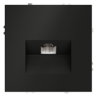 Розетка компьютерная встраиваемая  Voltum VLS060108 S70 RJ45 кат.6, (черный матовый)