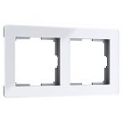 Рамка на 2 поста Werkel W0022701 Acrylic белый a059314