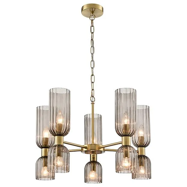 светильник подвесной, E14, 10x40W Velante 281-443-10 Современный стиль