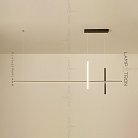 Реечный, рядный светильник SQUIRREL Размер XL. Цвет Черный. Теплый свет Lampatron 6522-17768