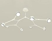 Люстра на штанге Ambrella light XB9059151/8 SWH/PSL