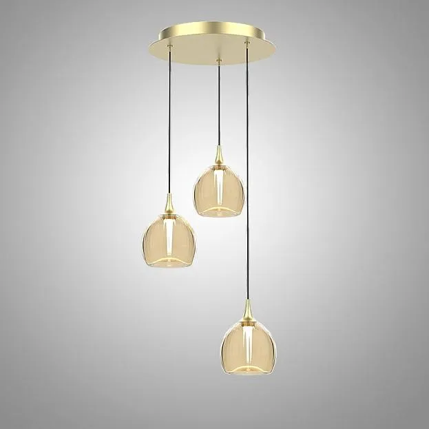 Подвесной светильник RODMAR P3 Gold Disk ImperiumLoft 354474-32 f-rodmar01