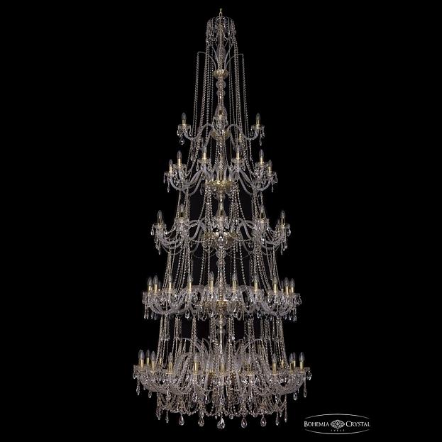 Люстра хрустальная 1411/20+20+10+10+5/460/5d G Bohemia Ivele Crystal
