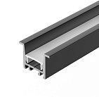 Профиль 2м Arlight 031769 SL-COMFORT-2316-F-2000 ANOD BLACK 2м