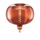 Светодиодная лампа Eglo 110101 E27, 4W, L220, D220, 40lm, 1600K, красный