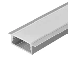 Профиль с экраном ARH-WIDE-F-H10-2000 ANOD+OPAL (, Алюминий) Arlight 036769