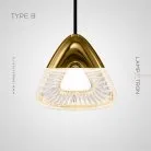 Подвесной светильник VENZEL Тип B. Цвет Латунь Lampatron 8120-22221