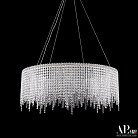 Люстра светодиодная хрустальная APL LED SH02.73.B.Ni.4000 Sicilia
