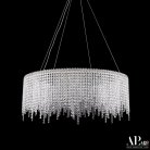 Люстра светодиодная хрустальная APL LED SH02.73.B.Ni.4000 Sicilia