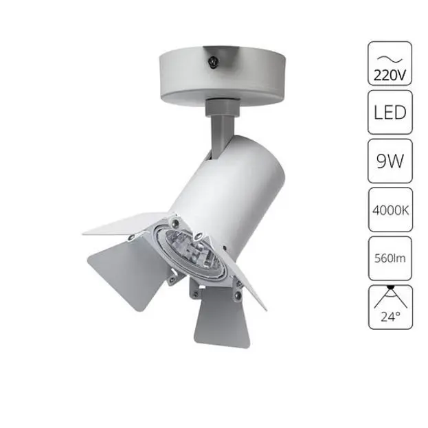 Спот Arte Lamp A6709AP-1WH FALENA Спот Arte Lamp A6709AP-1WH FALENA