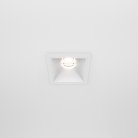 Встраиваемый светильник Maytoni Technical DL043-01-10W4K-SQ-W Alfa LED