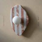 Бра TERKEL SHAPE Цвет Розово-белый Lampatron terkel-shape-pink-white 8876-25061
