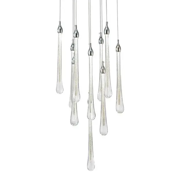 Подвесной светильник Delight Collection OM801670-10-CH Teardrop Подвесной светильник Delight Collection OM801670-10-CH Teardrop