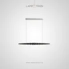 Реечный, рядный светильник BROLLE Размер S. Черное дерево Lampatron brolle-blackwood-s 8351-22798