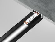 Алюминиевый профиль встраиваемый Ambrella light GP1001BK/BK