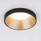 Встраиваемый светильник Elektrostandard 112 MR16 золото/черный Discus a053341