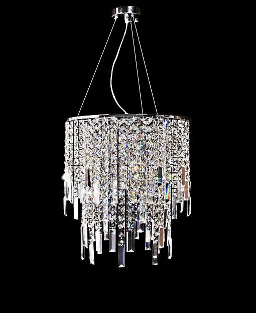 Хрустальная подвесная люстра Lumina Deco LDP 2159-350 CHR ZUCCHERO