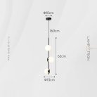 Подвесной светильник BROR Цвет Черный Lampatron bror-black 8406-23038